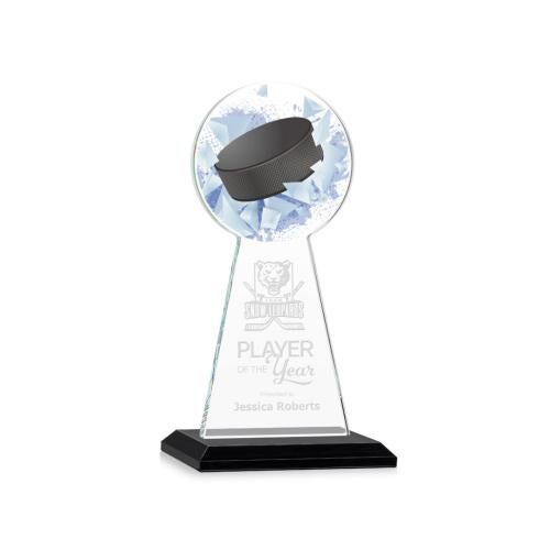 Awards and Trophies - Crystal Awards - Edenwood Hockey Black Towers Crystal Award