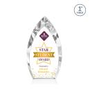 Marinello Full Color Clear Peaks Crystal Award