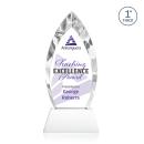Marinello Full Color White on Base Peaks Crystal Award