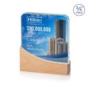 Cadott Full Color Rectangle Crystal Award