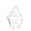 Devron Clear Polygon Crystal Award