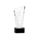 Plymouth Black on Paragon Base Peaks Crystal Award