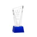 Plymouth Blue on Robson Base Peaks Crystal Award