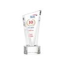 Plymouth Full Color Clear on Paragon Base Peaks Crystal Award