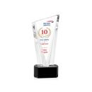Plymouth Full Color Black on Paragon Base Peaks Crystal Award