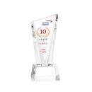 Plymouth Full Color Clear on Robson Base Peaks Crystal Award