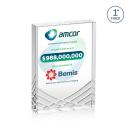 Buchanan Full Color Rectangle Crystal Award