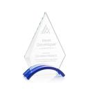 Fremont Blue Diamond Crystal Award