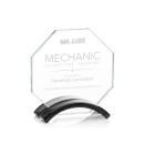 Lacota Black Polygon Crystal Award
