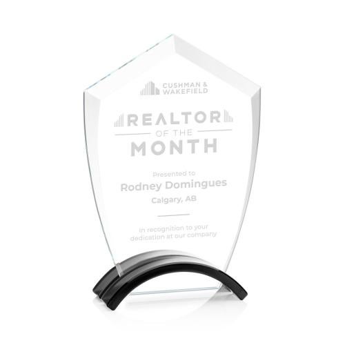 Awards and Trophies - Crystal Awards - Pullman Black Peaks Crystal Award