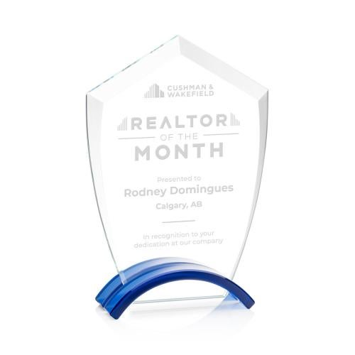 Awards and Trophies - Crystal Awards - Pullman Blue Peaks Crystal Award
