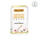 Powell Full Color Gold Rectangle Acrylic Award