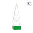 Springfield Green on Hancock Base Diamond Crystal Award