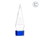 Springfield Blue on Paragon Base Diamond Crystal Award