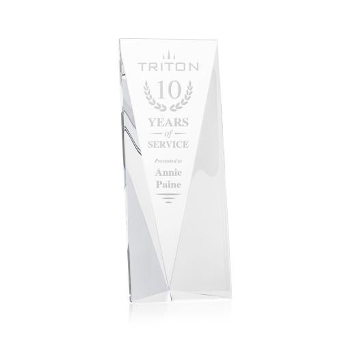 Awards and Trophies - Crystal Awards - Columbus Towers Crystal Award