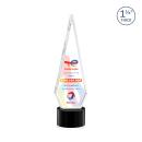 Springfield Full Color Black on Marvel Base Diamond Crystal Award