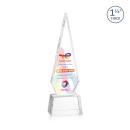 Springfield Full Color Clear on Robson Base Diamond Crystal Award