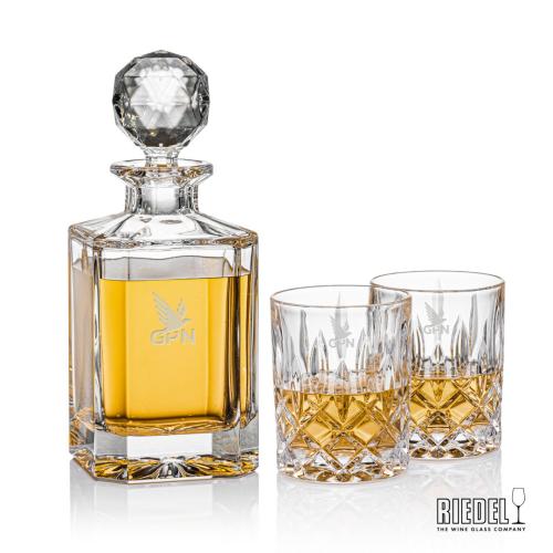 Corporate Gifts - Barware - Gift Sets - Bainbridge Decanter & RIEDEL Spey DOF Set