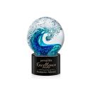 Surfside Black on Marvel Base Globe Glass Award