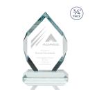 Royal Diamond Starfire Polygon Crystal Award