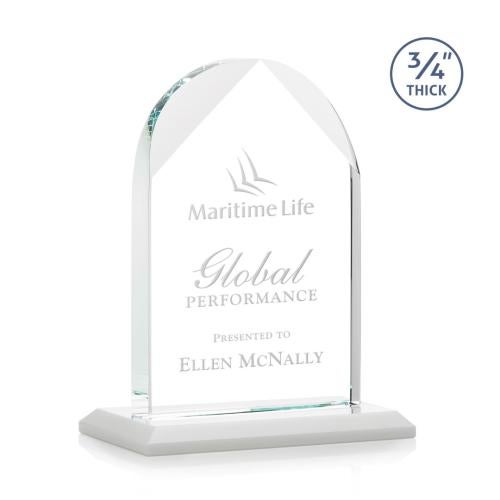 Awards and Trophies - Crystal Awards - Blake White Peaks Crystal Award