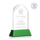 Blake Green on Newhaven Peaks Crystal Award