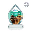 Royal Diamond Full Color Starfire Polygon Crystal Award