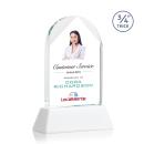 Blake Full Color White on Newhaven Peaks Crystal Award