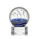 Tranquility Clear on Paragon Base Globe Glass Award