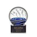 Tranquility Black on Paragon Base Globe Glass Award