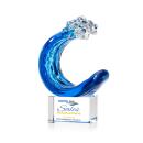Oceana Full Color Clear on Lexington Base Glass Award