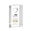 Torrington Globe Full Color Towers Crystal Award