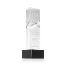Oakham Black on Hancock Base Towers Crystal Award