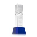 Oakham Blue on Robson Base Towers Crystal Award