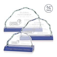 Highbridge Blue Crystal Award - Awards and Trophies