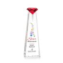 Alicia Gemstone Full Color Optical/Ruby Towers Crystal Award