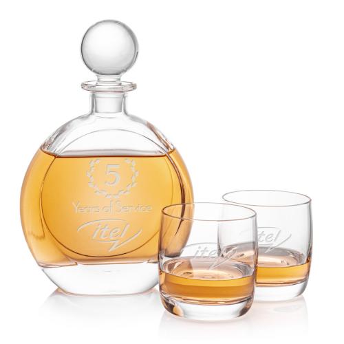 Corporate Gifts - Barware - Gift Sets - Bonello Decanter & Ritz Set