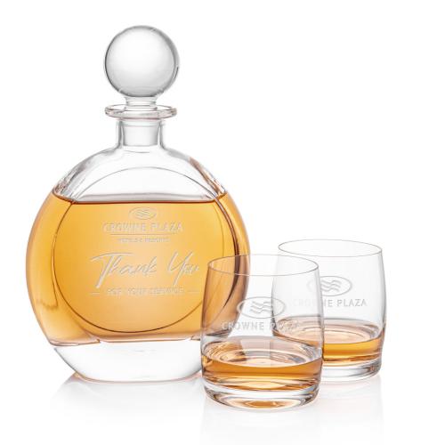 Corporate Gifts - Barware - Gift Sets - Bonello Decanter & Valemount Set