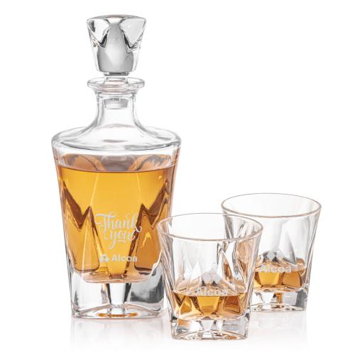 Corporate Gifts - Barware - Gift Sets - Oakhaven Decanter Set