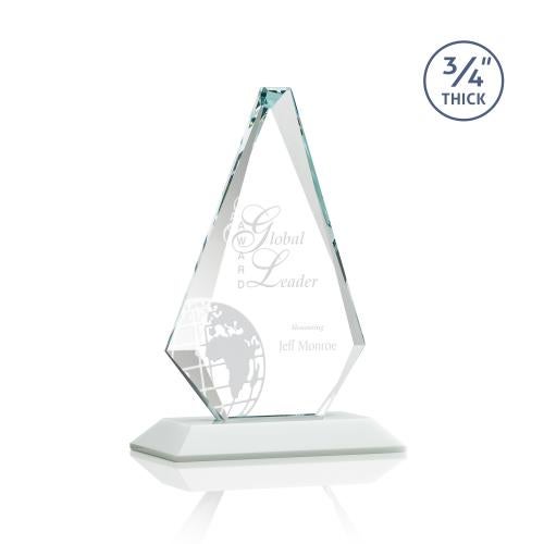 Awards and Trophies - Crystal Awards - Windsor White  Diamond Crystal Award
