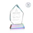 Deerhurst Ice Peak Prismatic on Newhaven Peaks Crystal Award
