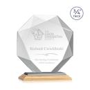Bradford Bamboo/Black Polygon Wood Award