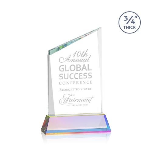 Awards and Trophies - Crystal Awards - Scarsdale Prismatic on Newhaven Peaks Crystal Award