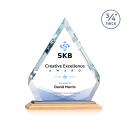 Apex Full Color Bamboo/Black Diamond Wood Award