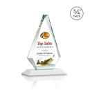 Windsor Full Color White  Diamond Crystal Award