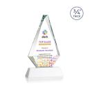 Windsor Full Color White on Newhaven Diamond Crystal Award