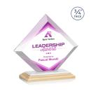 Belaire Full Color Bamboo/White Diamond Wood Award