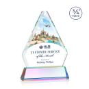 Fyreside Full Color Prismatic on Newhaven Diamond Crystal Award