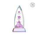 Shildon Full Color Prismatic on Newhaven Peaks Crystal Award