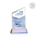 Scarsdale Full Color Prismatic on Newhaven Peaks Crystal Award